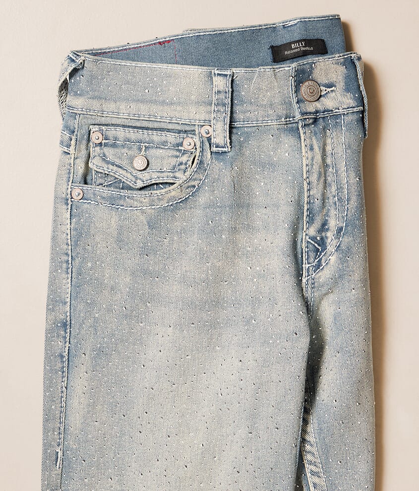 Billy Rhinestone Boot Stretch Jean