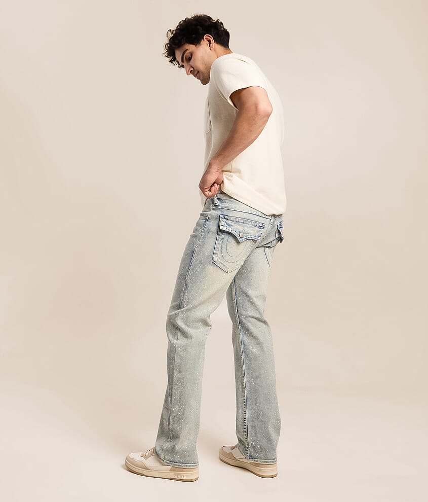 True Religion Billy Rhinestone Boot Stretch Jean - Men's Jeans in