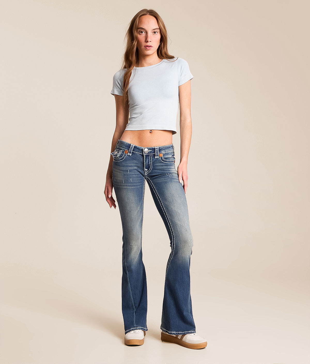 True Religion Joey Flare Stretch Jean — Valmonte by Buckle