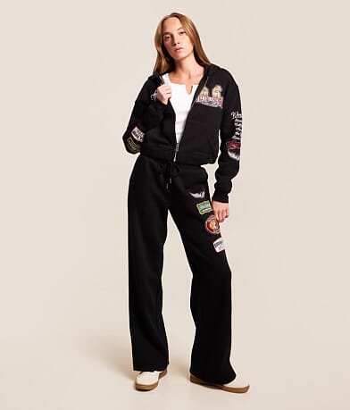 Crystal Varsity Cropped Hoodie thumbnail 8