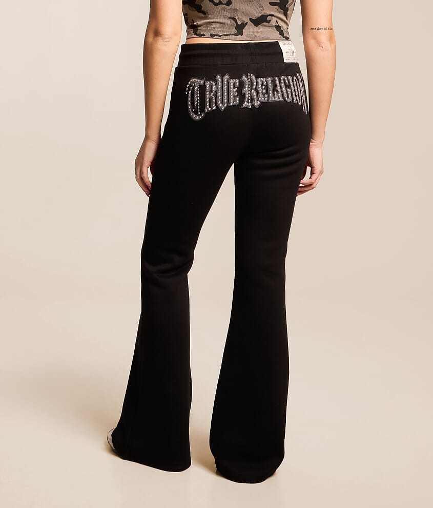Studded Flare Sweatpant