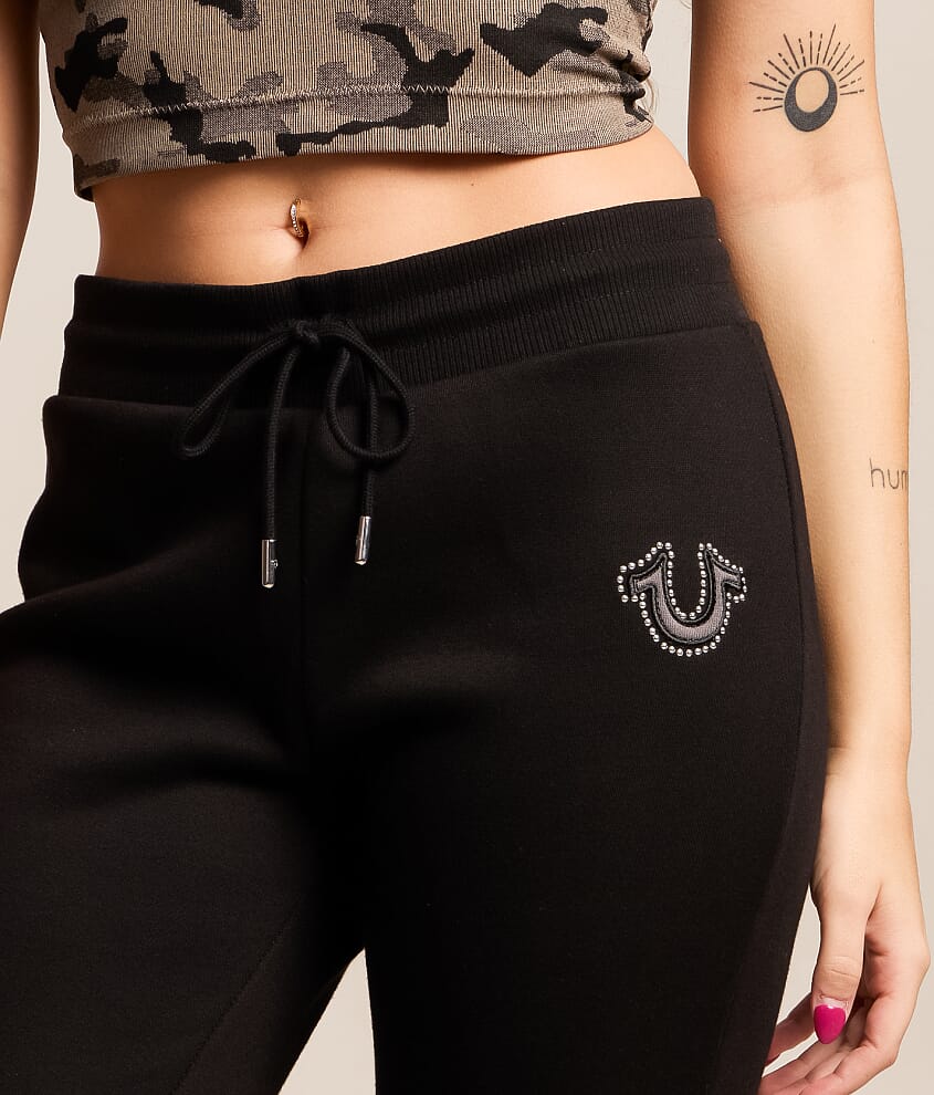 Studded Flare Sweatpant