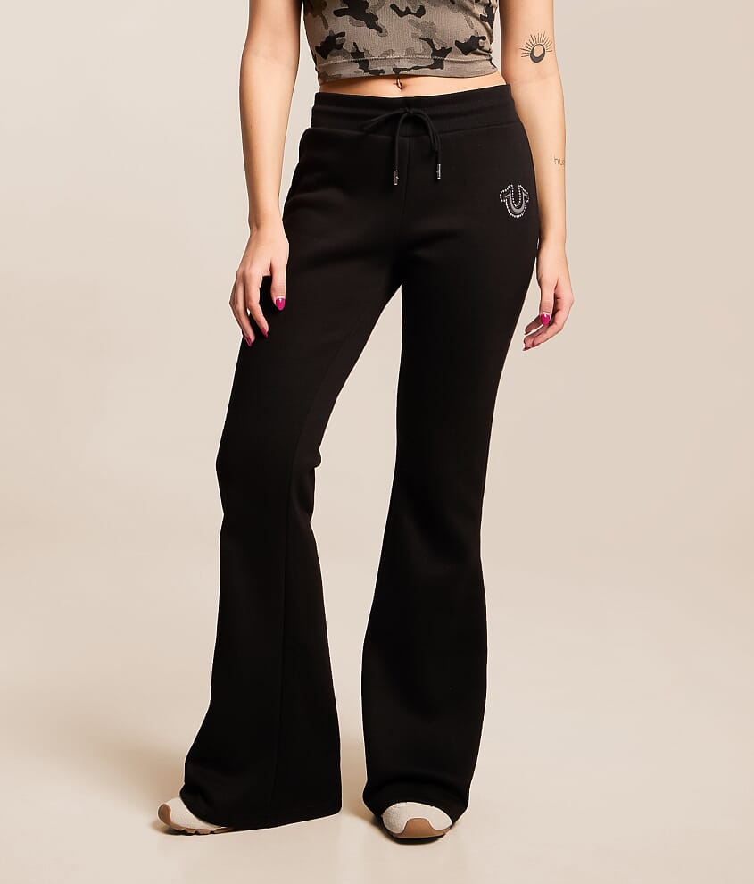 Studded Flare Sweatpant