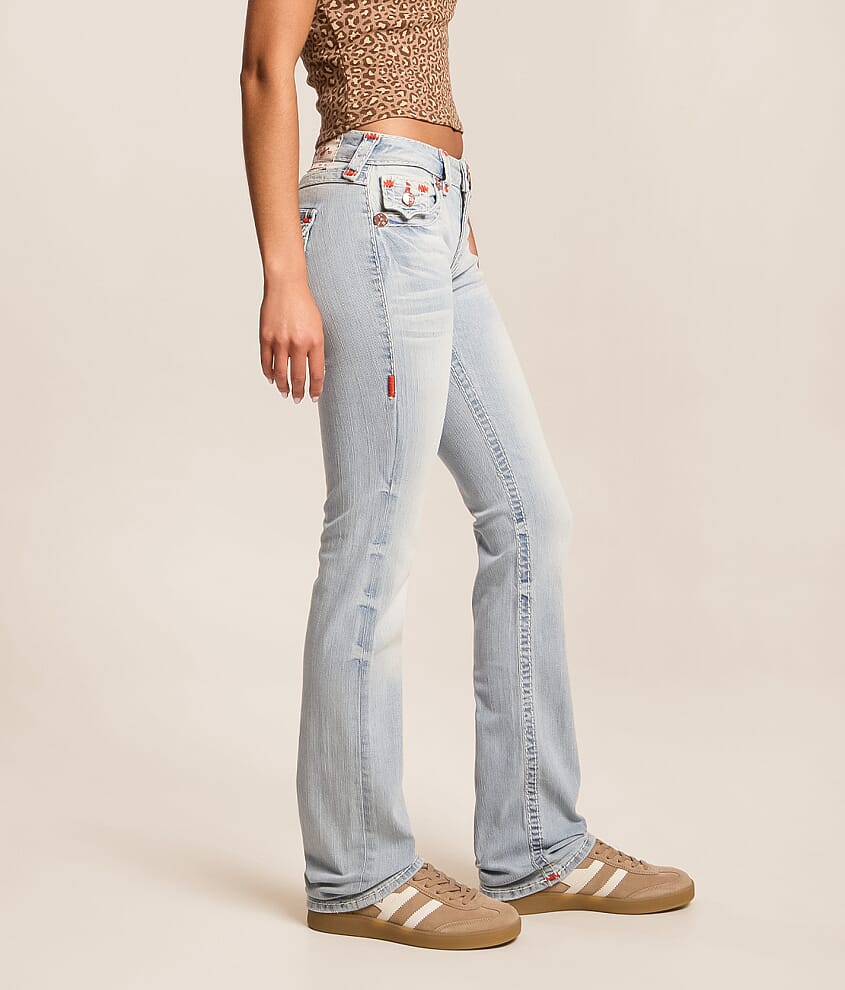 Billie Mid-Rise Straight Stretch Jean - thumbnail 3