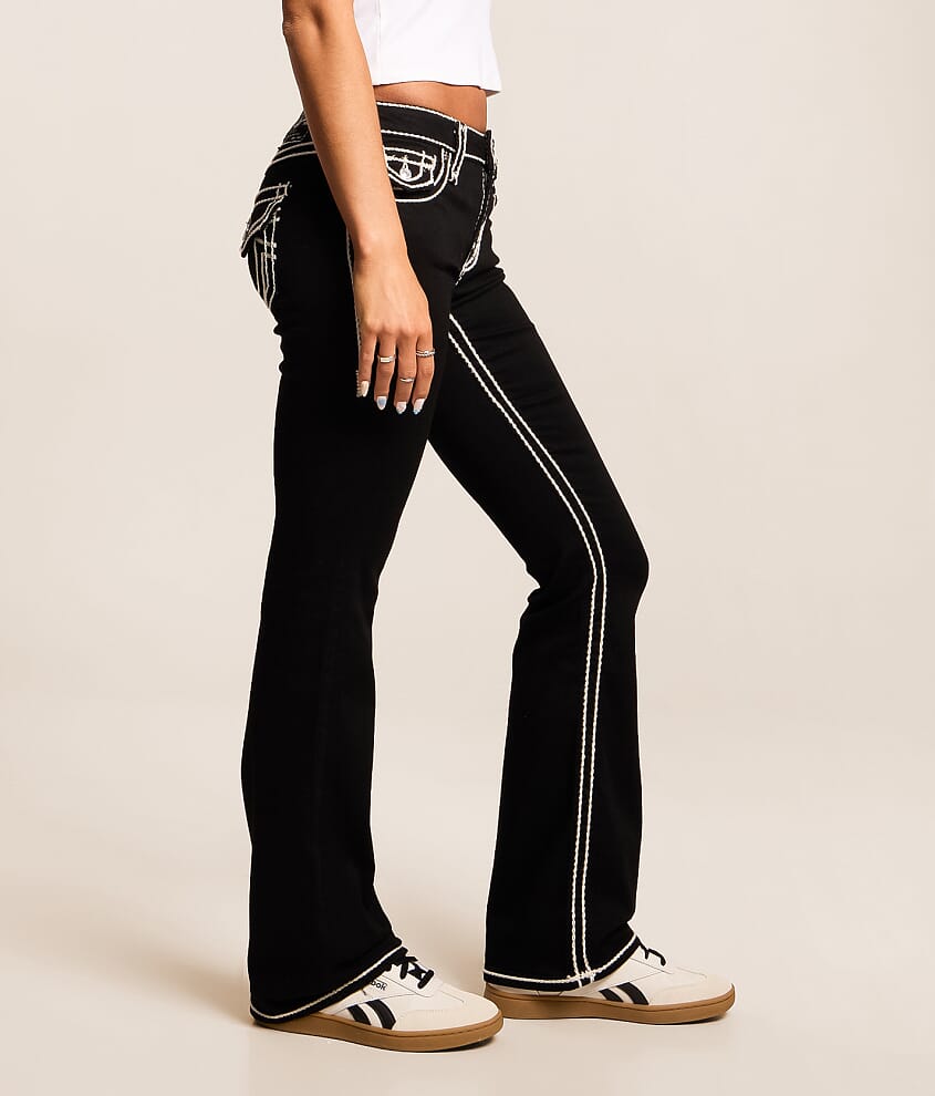 Becca Rope Stitch Mid-Rise Boot Stretch Jean