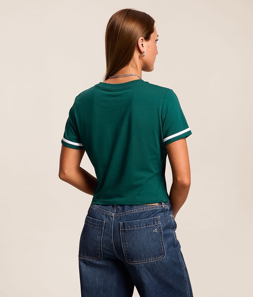 Crystal Buddha Baby Cropped T-Shirt