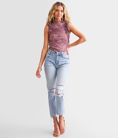 Willow &amp; Root Shirred Lace Tank Top MISC_DETAIL_2