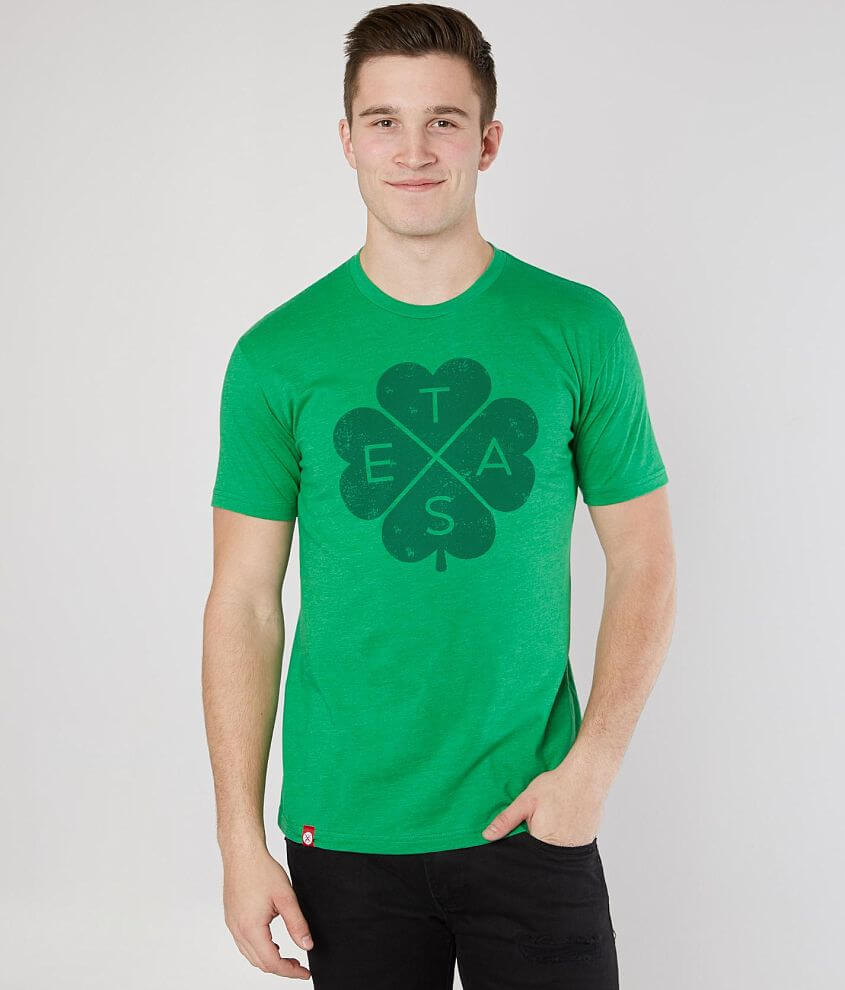 Tumbleweed TexStyles Big X 4 Leaf Clover T-Shirt front view