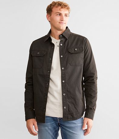 BKE Antique Shacket front view
