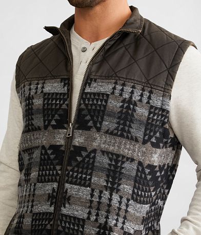 BKE Antique Aztec Vest misc detail 1 view