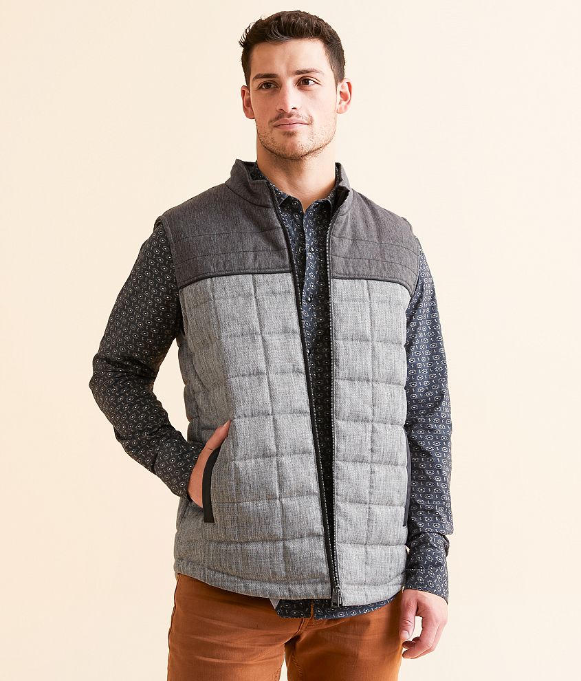 BKE Quilted Vest front view