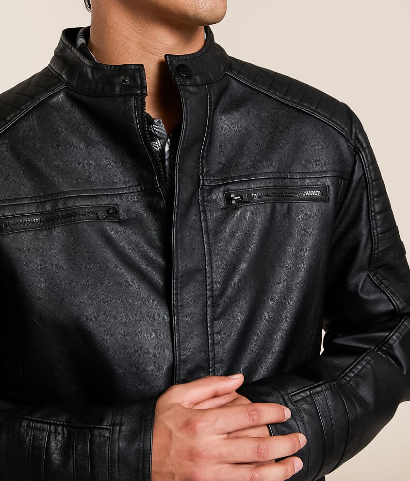 Moto Pleather Jacket