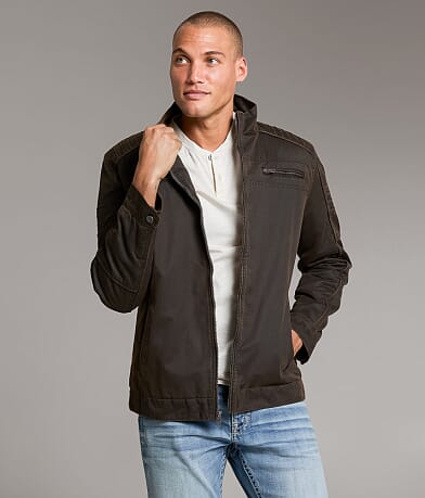 BKE Antique Washed Jacket front view