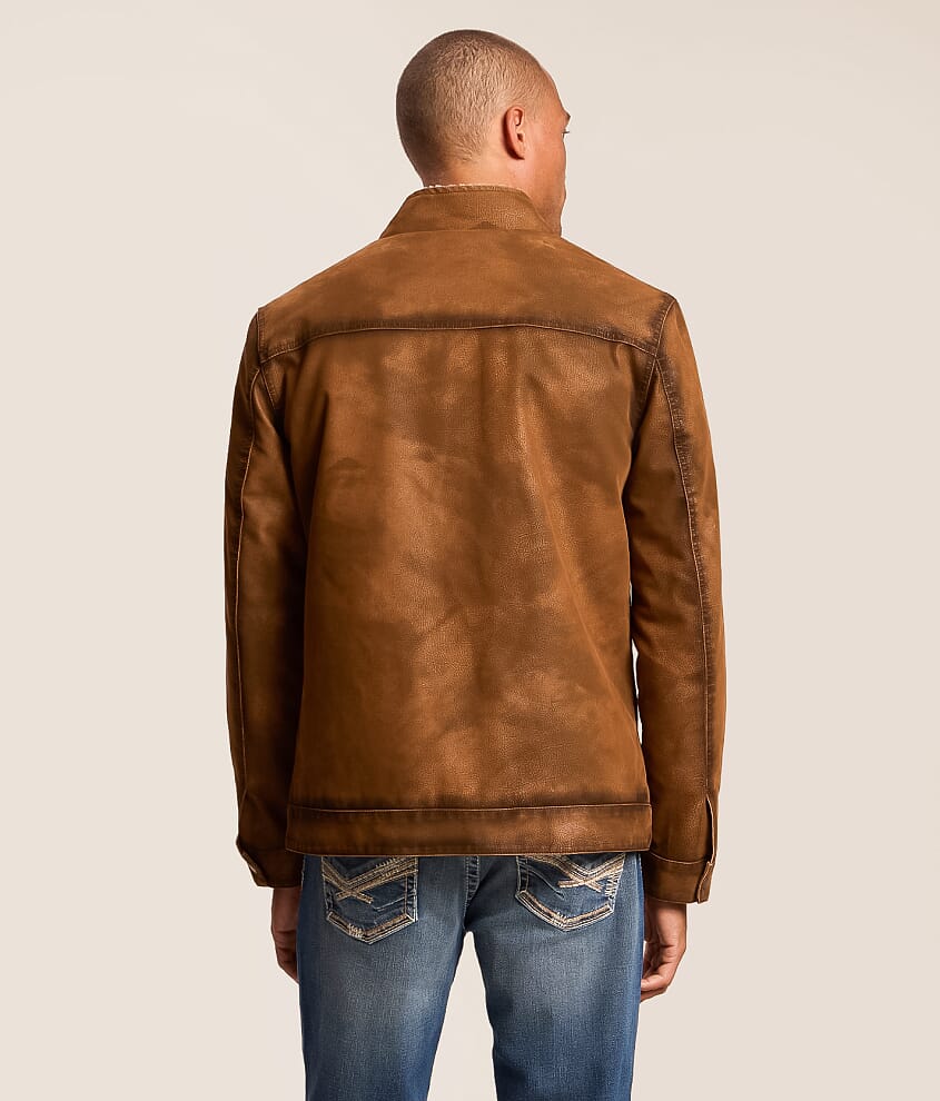 Faux Leather Jacket