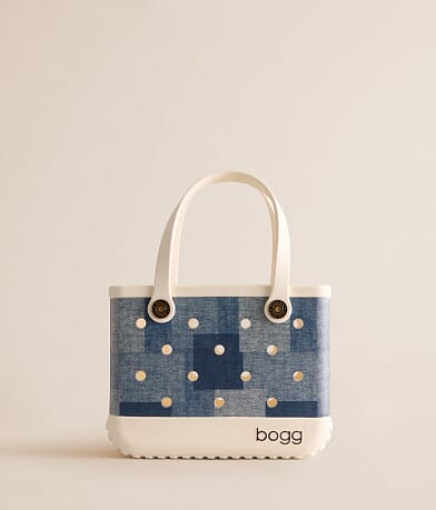 The Bitty Denim Patch Bag