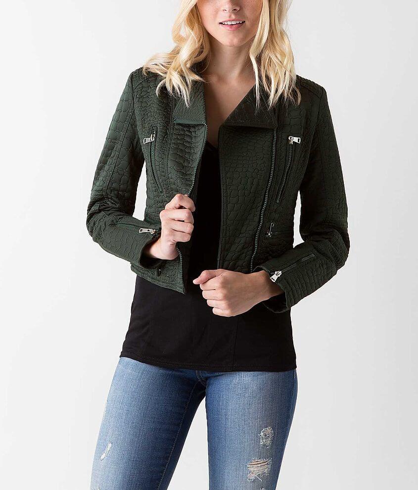 Ashley Textured Jacket Women S Coats Jackets In Hunter Buckle