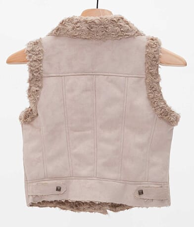 Ashley Faux Suede Vest misc detail 1 view