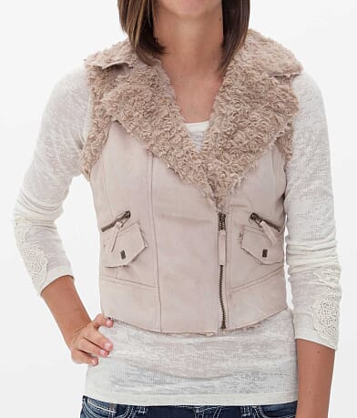 Ashley Faux Suede Vest misc detail 2 view