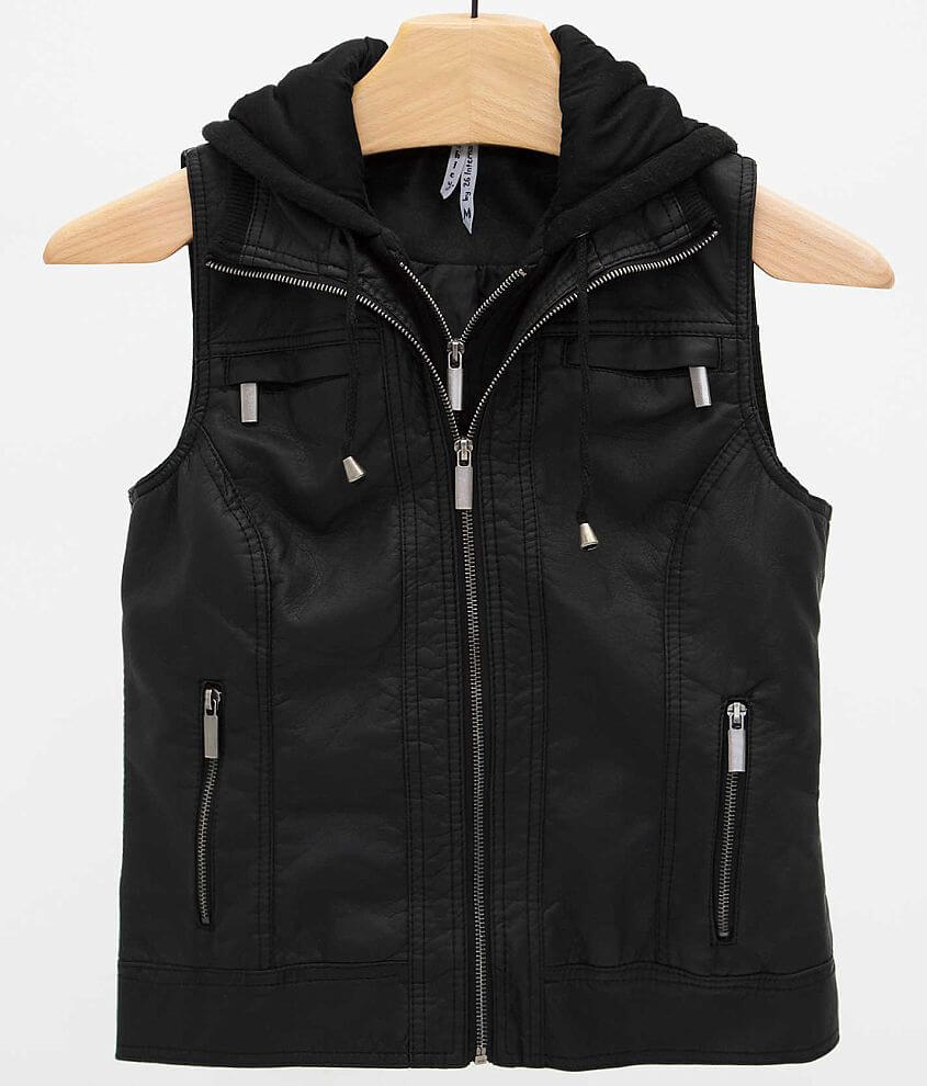 Ashley Hooded Vest front view