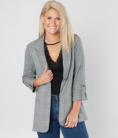 Stoosh Houndstooth Blazer full right side view