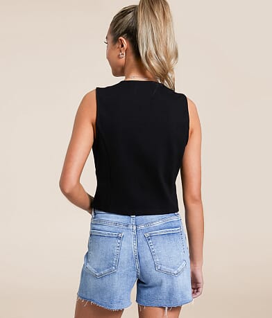 Stoosh Double Tie Vest back view