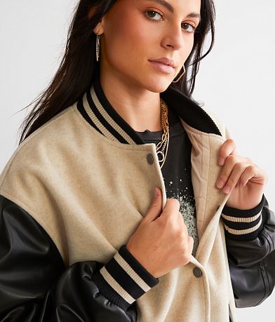 Gilded Intent Varsity Bomber Jacket MISC_DETAIL_1