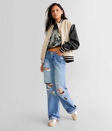 Gilded Intent Varsity Bomber Jacket MISC_DETAIL_3