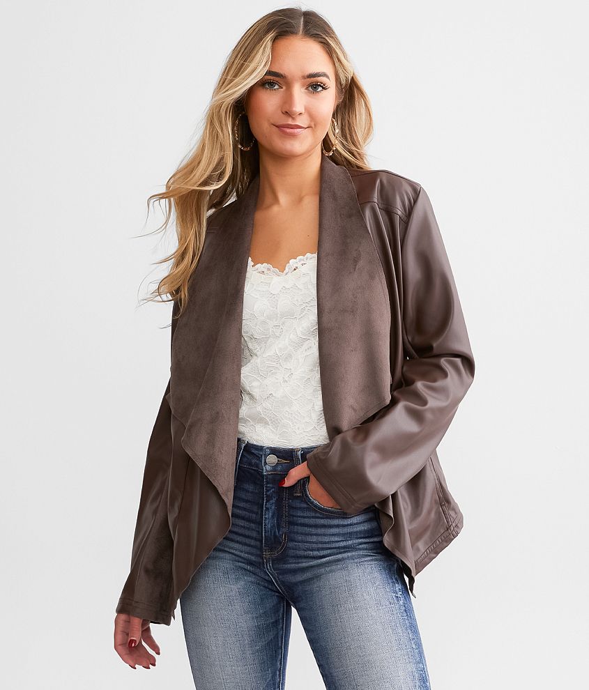  Women's Leather & Faux Leather Jackets & Coats