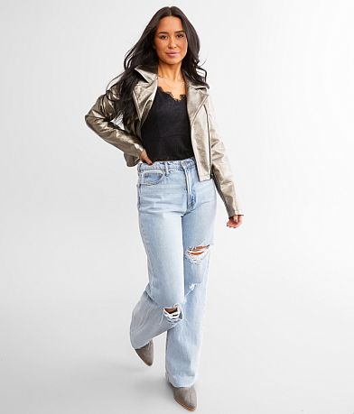 Willow &amp; Root Metallic Moto Jacket MISC_DETAIL_2