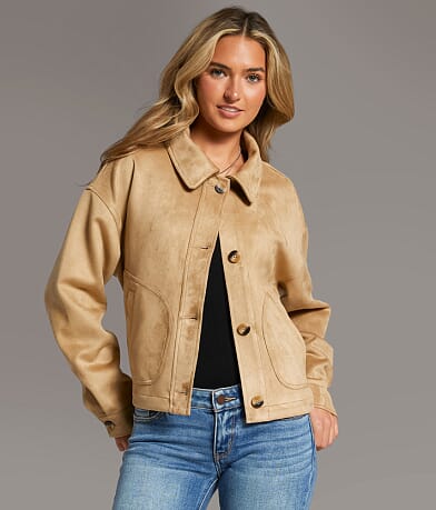 Faux Suede Jacket thumbnail 2