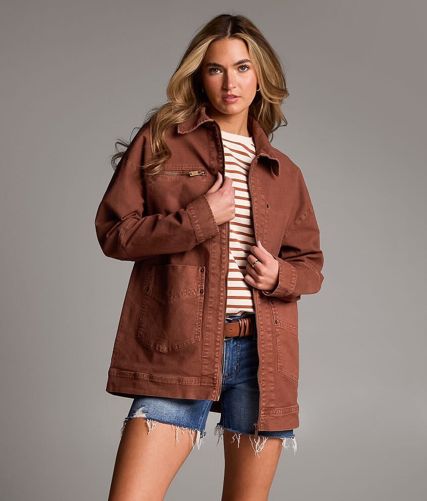 Denim Stretch Barn Jacket