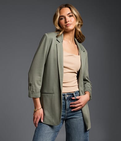 Refined Edit - Knit Blazer thumbnail 6