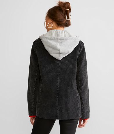 Gilded Intent Washed Corduroy Blazer BACK