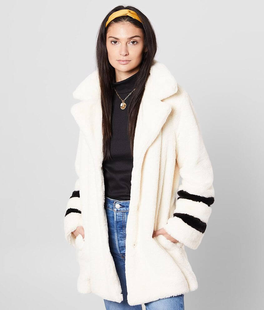 Stoosh Faux Fur Jacket - Women's Coats/Jackets in Cream Combo | Buckle
