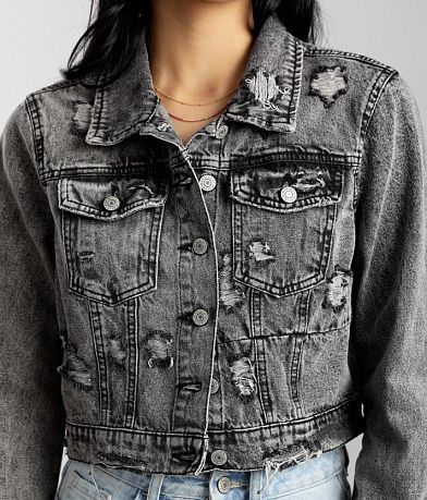 Ashley Vintage Charm Acid Washed Denim Jacket MISC_DETAIL_1