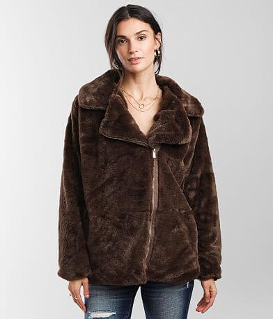 Ashley Faux Fur Jacket FULL_RIGHT_SIDE