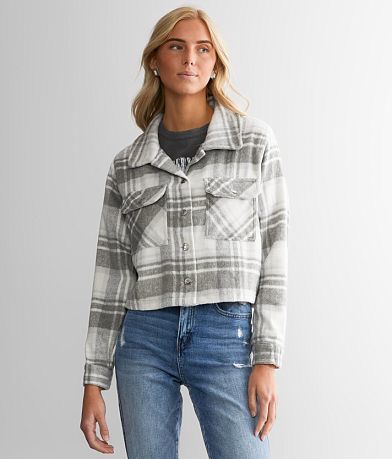 Ashley Cropped Plaid Jacket FULL_RIGHT_SIDE