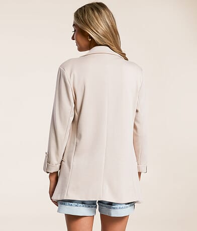 Stoosh Ponte Knit Blazer BACK