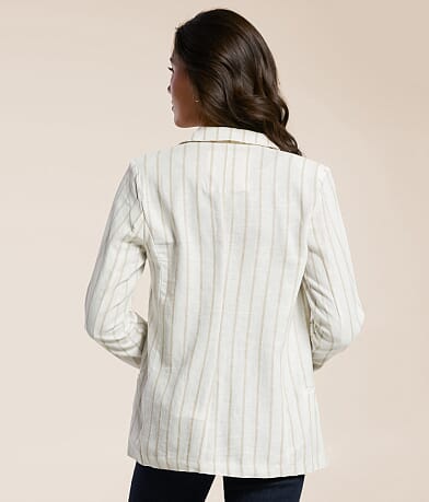 Stoosh Striped Blazer back view