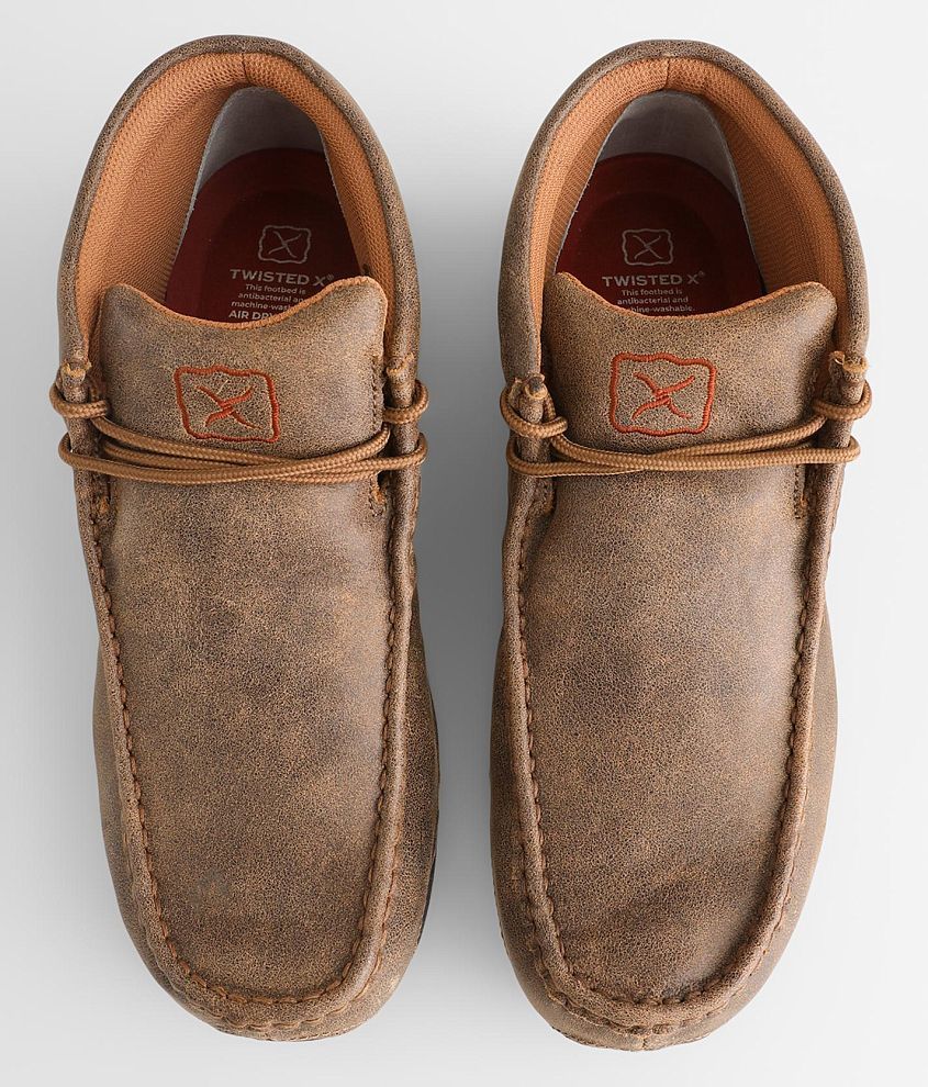 Chukka Driving Leather Moccasin