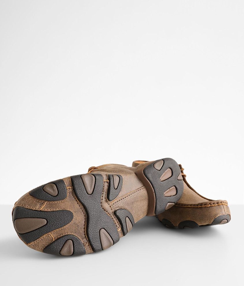 Chukka Driving Leather Moccasin