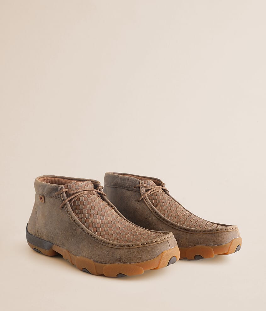 Chukka Driving Leather Moccasin