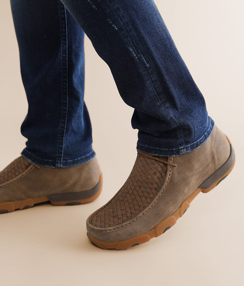 Chukka Driving Leather Moccasin