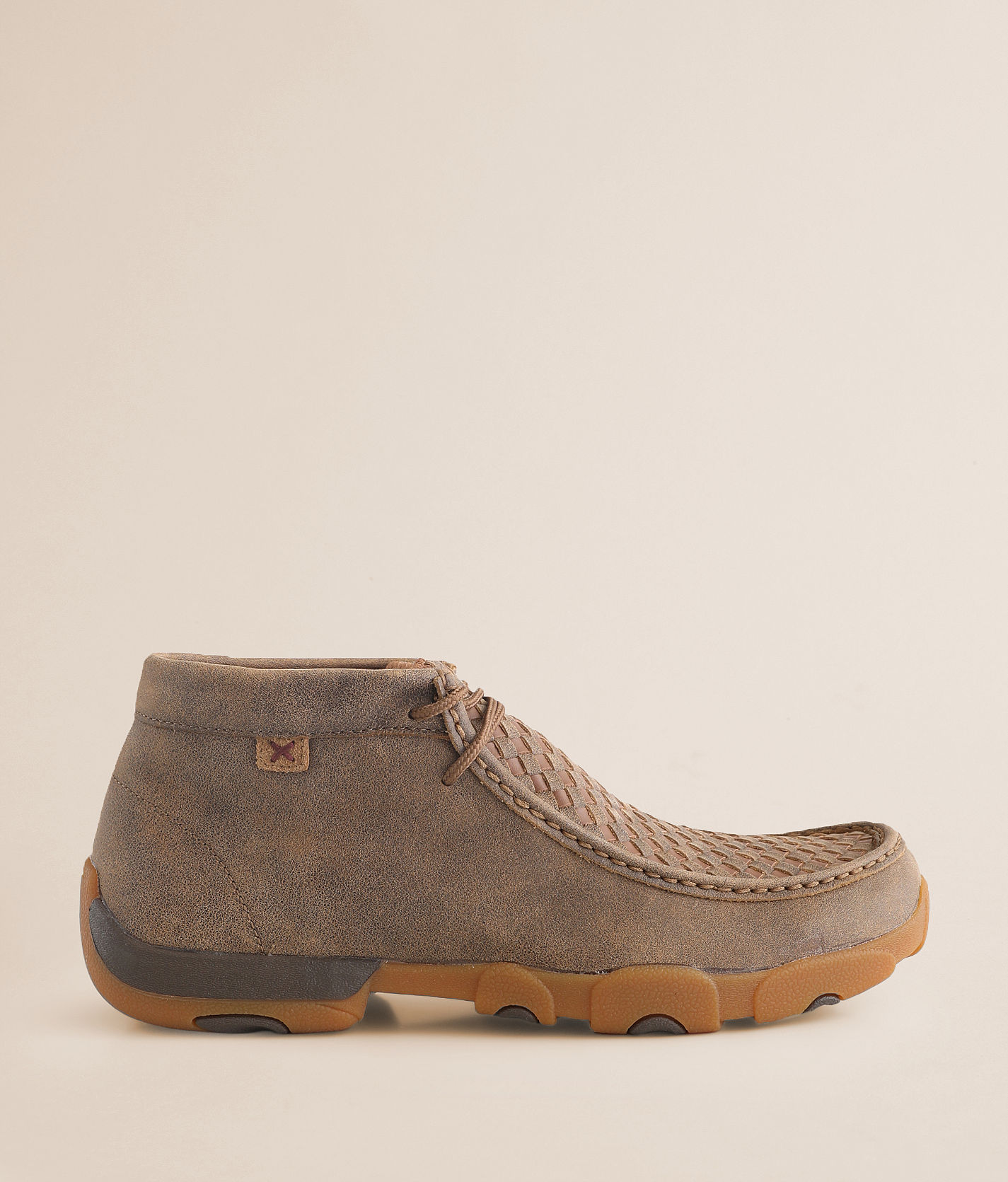 Twisted X® Chukka Driving Leather Moccasin Men's Shoes in