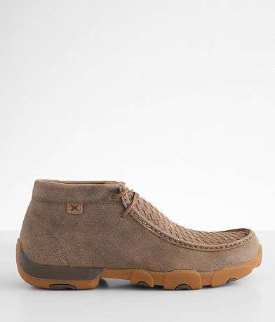 Twisted X® Chukka Driving Leather Moccasin front view