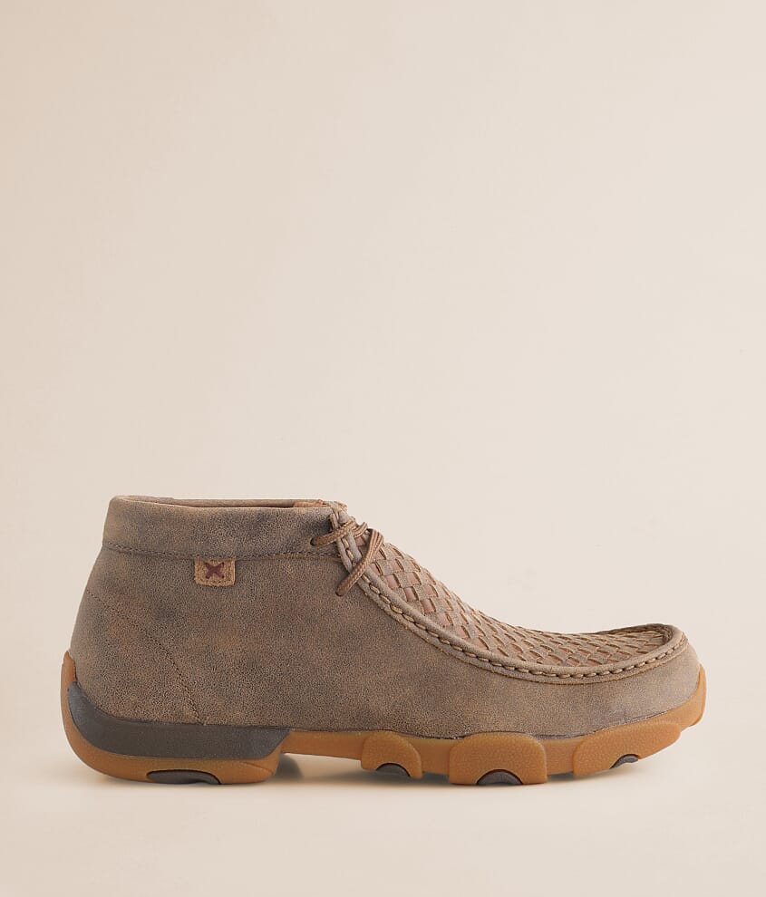 Chukka Driving Leather Moccasin