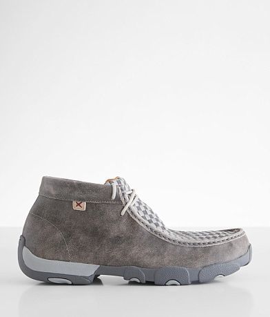 Twisted X® Chukka Driving Leather Moccasin front view