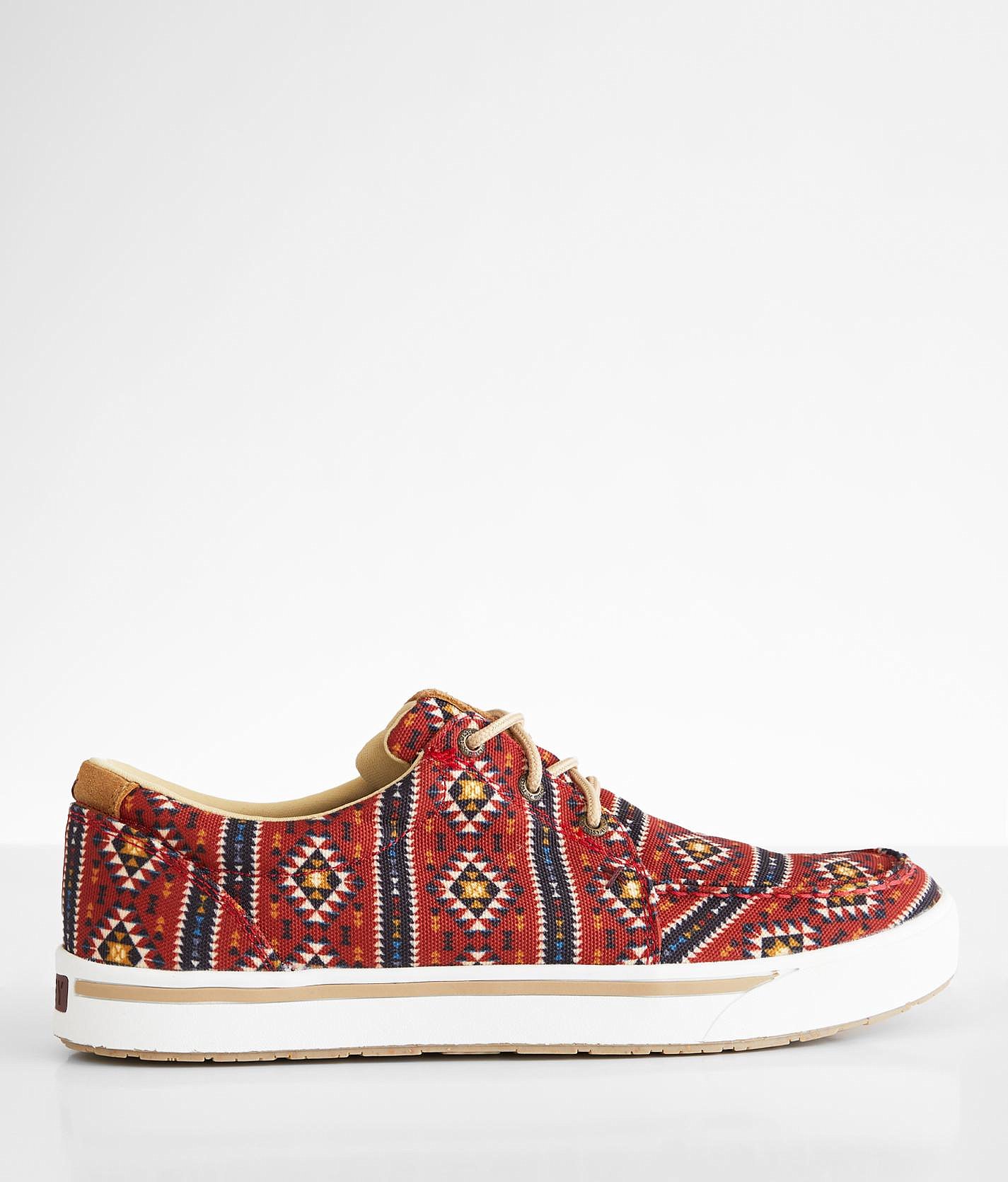 Twisted X® Hooey Loper Shoe - Men's Shoes in Blue Aztec