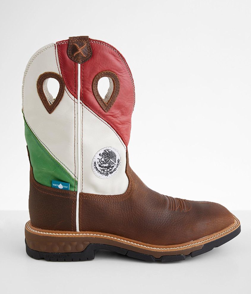 Mexican 2025 flag boots