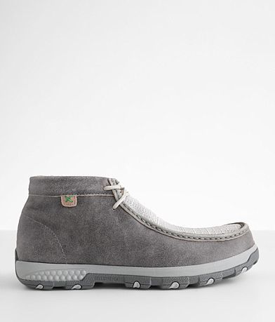 Twisted X® Chukka Driving Leather Moccasin front view